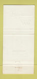 Matchbook Cover - The Claremont Hotel Oakland Berkeley CA 30 Strike