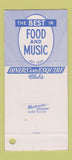 Matchbook Cover - Paul's Edgewaters Wanamassa NJ SAMPLE 30 Strike