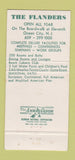 Matchbook Cover - The Flanders Hotel Ocean City NJ 30 Strike