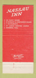 Matchbook Cover - Nassau Inn Princeton NJ WEAR 30 Strike