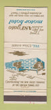 Matchbook Cover - Eastgate Motor Hotel North Bergen NJ WEAR 30 Strike