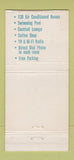 Matchbook Cover - Eastgate Motor Hotel North Bergen NJ WEAR 30 Strike