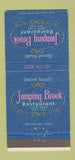 Matchbook Cover - Jumping Brook Restaurant Neptune NJ 30 Strike
