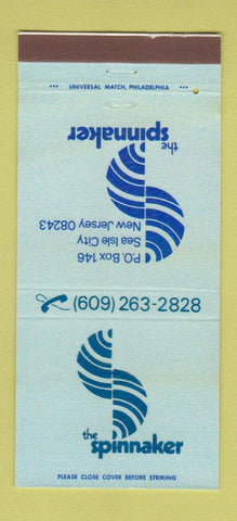 Matchbook Cover - The Spinnaker Sea Isle City NJ 30 Strike