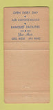 Matchbook Cover - Westwood Restaurant West Orange NJ 30 Strike