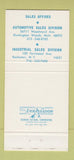 Matchbook Cover - Voplex Plastic Products Rochester NY 30 Strike
