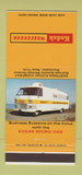 Matchbook Cover - Kodak Recordak Rochester NY RV Van 30 Strike