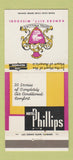 Matchbook Cover - Hotel Phillips Kansas City MO 30 Strike
