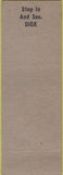 Matchbook Cover - Riedel's Grocery Upper Sandusky OH