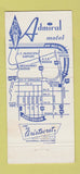 Matchbook Cover - Admiral Motel Kansas City MO 30 Strike