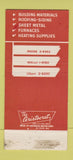 Matchbook Cover - Semmler Wholesale Supply Detroit Saginaw MI 30 Strike