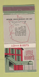 Matchbook Cover - Little Harry's Detroit MI WEAR 30 Strike