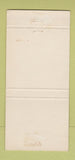 Matchbook Cover - Frank Fagen's Restaurant Detroit MI 30 Strike