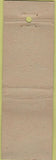 Matchbook Cover - Rigg's Restaurant New  York City Albert Pick 30s WEAR