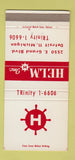 Matchbook Cover - Helm Inc Detroit MI Packing Storage Shipping 30 Strike