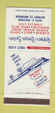 Matchbook Cover - Copper and Brass Sales Detroit MI 30 Strike