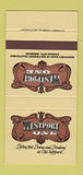 Matchbook Cover - Westport One Restaurant Kansas City MO WEAR 30 Strike