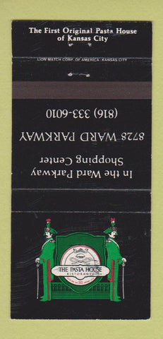 Matchbook Cover - The Pasta House Ristorante Kansas City MO 30 Strike