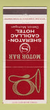 Matchbook Cover - Sheraton Cadillac Hotel Detroit MI 30 Strike