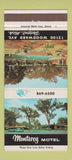Matchbook Cover - Monterey Motel Detroit MI 30 Strike