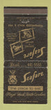 Matchbook Cover - Seafare Restaurant Nags Head NC 30 Strike