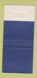 Matchbook Cover - Hugh Rader Lumber Detroit MI  30 Strike