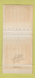 Matchbook Cover - Jacque's Lounge Greensboro NC WEAR 30 Strike