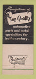 Matchbook Cover - Douglas & Lomason Company Detroit MI 1952 30 Strike
