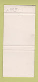 Matchbook Cover - Cavalier Motel Detroit MI 30 Strike