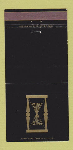Matchbook Cover - Danny's Hour Glass Detroit MI 30 Strike