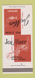 Matchbook Cover - Joe Muer Seafood Detroit MI 30 Strike