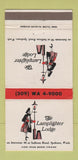 Matchbook Cover - Lamplighter Lodge Spokane WA WEAR 30 Strike