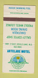 Matchbook Cover - Artclare Motel Devils Lake ND 30 Strike