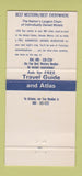 Matchbook Cover - Viking Inn Rexburg ID Best Western 30 Strike