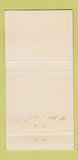 Matchbook Cover - Chicago Speakeasy Restaurant Des Moines IA 30 Strike