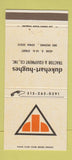 Matchbook Cover - Dukehart Hughes Tractors Des Moines IA 30 Strike