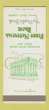Matchbook Cover - First National Bank Joliet IL SAMPLE 30 Strike