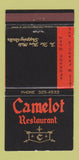 Matchbook Cover - Camelot Restaurant Spokane WA 30 Strike