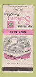 Matchbook Cover - Desert Sahara Motor Lodge Spokane WA 30 Strike