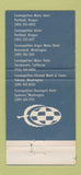 Matchbook Cover - Cosmopolitan Motor Hotels Portland OR Yakima WA 30 Strike