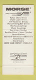 Matchbook Cover - Morse Power Transmission Metairie LA 30 Strike