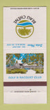 Matchbook Cover - Beau Chene Golf Racquet Club Mandeville LA 30 Strike