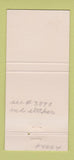 Matchbook Cover - Chateau Golf and Country Club Kenner LA 30 Strike