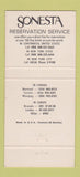 Matchbook Cover - Vieux Carre New Orleans LA Royal Sonesta Hotel 30 Strike