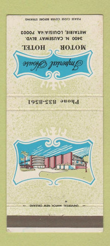 Matchbook Cover - Imperial House Motor Hotel Metairie LA 30 Strike