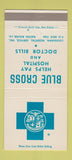 Matchbook Cover - Blue Cross Baton Rouge LA 30 Strike