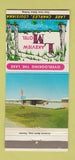 Matchbook Cover - Lakeview Motel Lake Charles LA WEAR 30 Strike