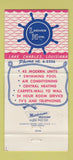 Matchbook Cover - Lakeview Motel Lake Charles LA WEAR 30 Strike
