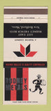 Matchbook Cover - Rodney Metals New Bedford MA 30 Strike