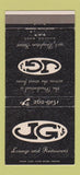 Matchbook Cover - JG's Restaurant Boston MA WEAR 30 Strike
